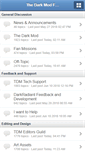 Mobile Screenshot of forums.thedarkmod.com